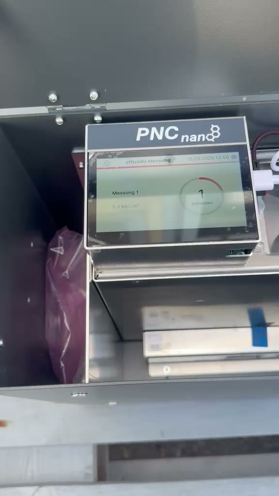 Zweites Video einer mobilen Partikelfiltermessung Vorschau des zweiten Videos zur Partikelfiltermessung mit PNC-nano